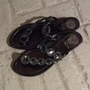 Vince Camuto Metallic Steel Size 7